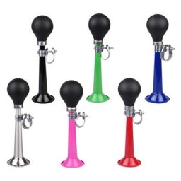 Klaxon à air en métal pour guidon de vélo et chariot de golf klaxon de clown ampoule à presser