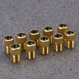 Adaptateur assujetassujetPresta à Schrader 2/4/10 pièces buse de conversion pompe de gonflage en