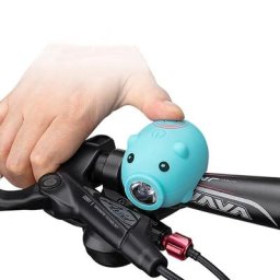 Lampe de vélo LED Rechargeable USB pour vtt vélo de route mignon dessin animé phare lampe de