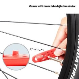 Levier de pneu de bicyclette léger pied de biche vtt outil de réparation de roues de vélo