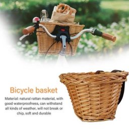 Mir en rotin avant de voiture électrique pour enfants étanche robuste simple panier de