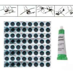 Kit de réparation de pneus de vélo outils de vélo Patch en caoutchouc colle froide ensemble
