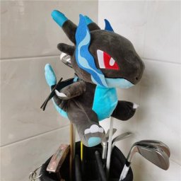 Couverture de tête de conducteur de dragon en peluche pour hommes et femmes Smile Fine Cartoon