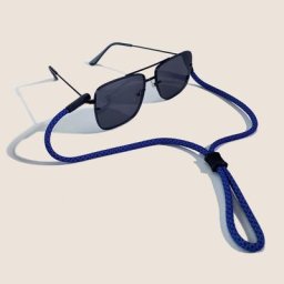 Corde de lunettes Vintage fluorescente en coton épais pour hommes accessoire de mode pour le