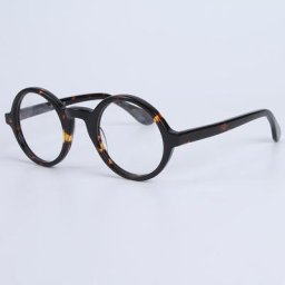 Monture de lunettes optiques pour hommes et femmes avec étui et boîte vintage ronde Johnny Depp
