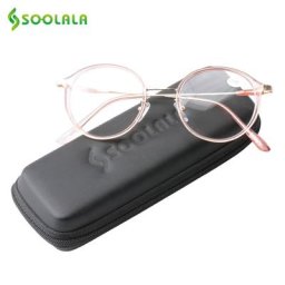 SOOLALA – lunettes de lecture rondes œil de chat pour femmes et hommes + 0.5 0.75 1.25 1.75 2.25