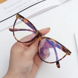 Lunettes léopard anti-UV à rayons bleus pour hommes et femmes lunettes d'ordinateur cadre œil de