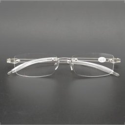 Lunettes de Lecture Transparentes et Flexibles pour Femme Loupe Sans Cadre TR90 Presbytie