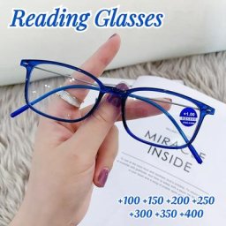 Lunettes de lecture anti-lumière bleue pour hommes et femmes lunettes plein cadre protection