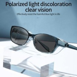 Lunettes de soleil photochromiques polarisées anti-PER coupe-vent cadre myopie décoloration