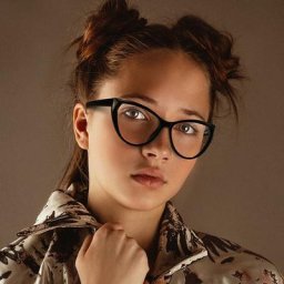Lunettes anti-lumière bleue légères pour femmes lunettes de mode Cateye noires Prescriotion