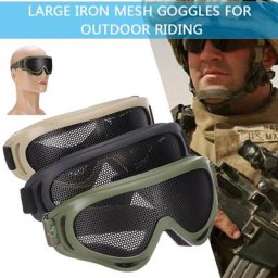 Lunettes de randonnée en plein air masque de protection DulEye Airsoft lunettes en maille