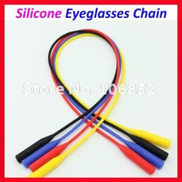 WQ002 – cordon en Silicone élastique pour lunettes de soleil 20 pièces livraison gratuite