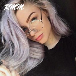 Lunettes rondes simples unisexes pour hommes et femmes monture en métal fête de mariage nouvelle