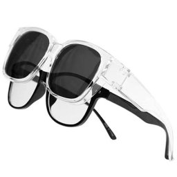 Lunettes de soleil polarisées pour hommes et femmes protection contre la myopie pour conducteur de