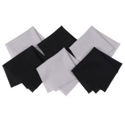 10 pièces gris nettoyage lunettes lunettes chiffon économie lunettes de soleil écran microfibre