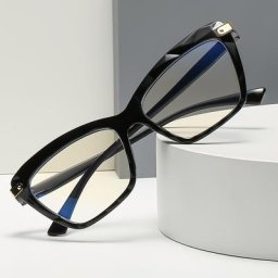 Montures de lunettes carrées pour femmes lunettes optiques lunettes d'ordinateur anti-lumière