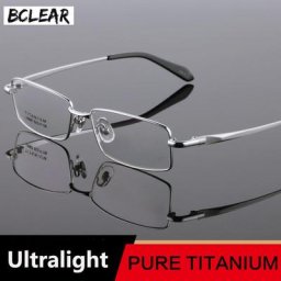 BCLEAR – monture de lunettes en titane pur pour homme verres optiques pour la lecture avec verres