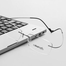 BCLEAR – cadre de lunettes en métal sans monture pour oculos de grau Flexible à mémoire de forme
