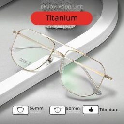 KatKani – lunettes rétro à Double faisceau pour hommes grande monture Ultra-léger Anti-bleu