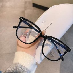 Monture de lunettes à la mode pour hommes et femmes lunettes optiques rondes vintage lumière