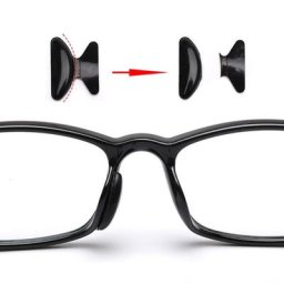 10 paires de lunettes de soleil adhésives en Silicone antidérapantes tampons pour le nez