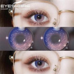 EYESHARE – lentilles de Contact colorées pour les yeux séries Galaxy tendance beauté cosmétique