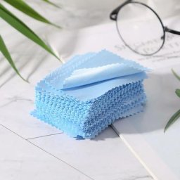 Lingettes portables en tissu Non tissé pour lunettes 100 pièces/paquet nettoyant pour lentille