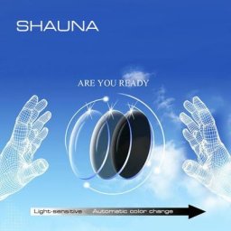 SHAUNA 1.56 délinquants CR-39 résine décoloration lunettes lentilles myopie hypermétropie presbytie