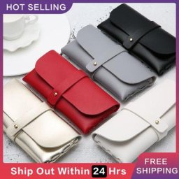 Sac à lunettes Portable en cuir unisexe étui souple pour lunettes de soleil pour femmes et hommes