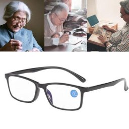 Lunettes de lecture Anti-rayon bleu unisexe TR90 loupe presbyte