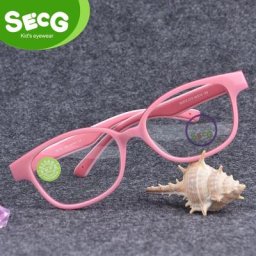 SECG-Monture optique ronde amovible pour enfants poignées de lunettes pour enfants matériau de