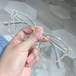 Iboode-Lunettes de myopie anti-bleu pour femmes et hommes lunettes populaires grand carré