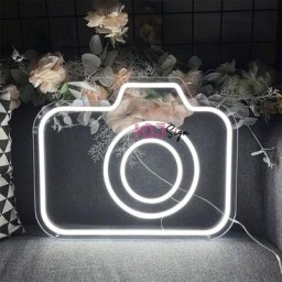 Lampe LED néon personnalisée panneau de nuit décoration murale suspendue pour chambre magasin