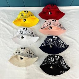 TureMouser-Chapeau de poisson floral double face pour hommes et femmes chapeau d'été décontracté