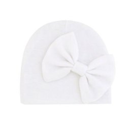 Ensemble de gants bonnet pour nouveau-né M76C ensemble de mitaines à nœud pour bébé gants chauds