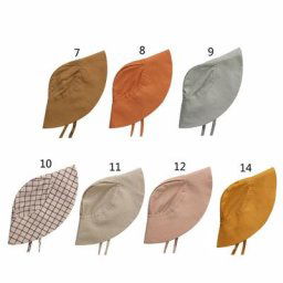 Chapeau seau d'été pour bébé casquette de Protection UV pour enfants Panama plein air plage
