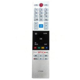 Nouveau Remplacement pour Toshiba CT-8528 TV Télécommande Pour 65u58 avec Rakuten TV Netflix YouTuBe