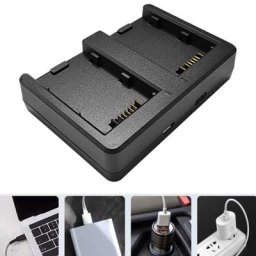 Chargeur de batterie pour appareil photo Micro USB et Type-C Touristes-Slot pour appareil photo