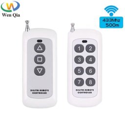 Télécommande universelle pour ouvre-porte de garage Smart Home code d'apprentissage 433 émetteur à