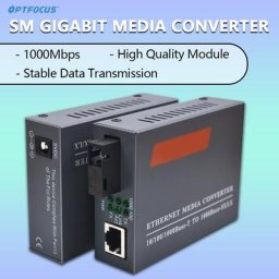 OPTFOCUS-Convertisseur de XXL fibre optique Gigabit 1000Mbps module SM Transcsec SC 20km A B 5