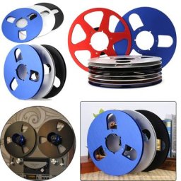 Enregistreur Audio à disque vide en alliage d'aluminium 1/4 10 pouces pour Studer ReVox/TEAC/BASF