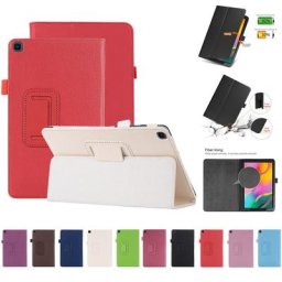 Étui en PU et cuir 2019 tablette T295 compatible avec samsung Galaxy coque intelligente SMT290