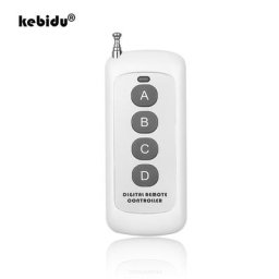 Kebidu-Télécommande sans fil longue portée 433MHz contrôleur de présentation RF Tech ABCD 2/4