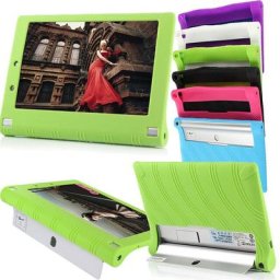 Coque arrière en TPU souple pour tablette Lenovo Yoga 2 1050F 1050 1051 1050L 10.1 pouces avec