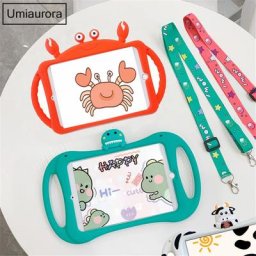 Coque en silicone pour enfants housse de tablette antichoc pour iPad 6th 9.7 2018 Air2 Pro 10.5 11