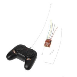 W3JB – télécommande à 8 boutons 4CH avec panneau récepteur antenne 27Mhz pour bricolage SN-RM9