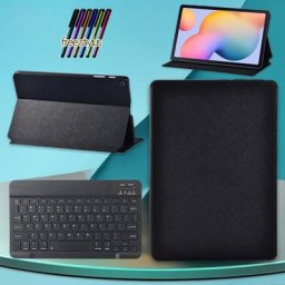 Étui pour tablette Samsung Galaxy Tab Dock Lite P610/P615 10.4 pouces housse en cuir PU + stylet