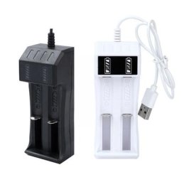 Chargeur de batterie USB universel à 1 emplacement adaptateur LED charge pour Eddie 24.com ion