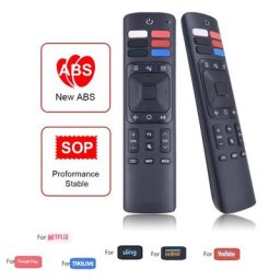 Télécommande pour Hisense/Sharp Smart TV ERF3A69 ERFSION 9H ERF3B69 avec Netflix Google Play Sling